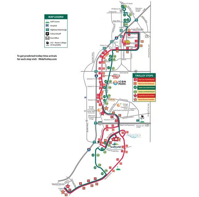 Orlando: I-Ride Trolley Hop-on Hop-off Pass